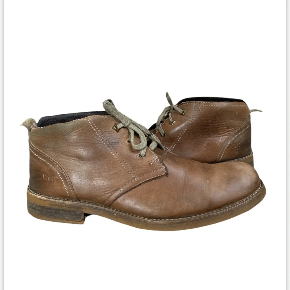 Bed Stu Draco Men’s Chukka Leather Boots brown size 10.5